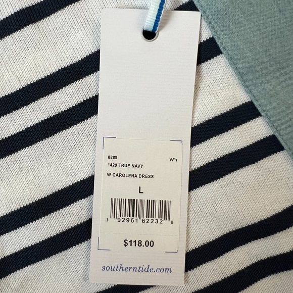 NEW Southern Tide Stripe Shirt Dress Beach - Picture 12 of 14